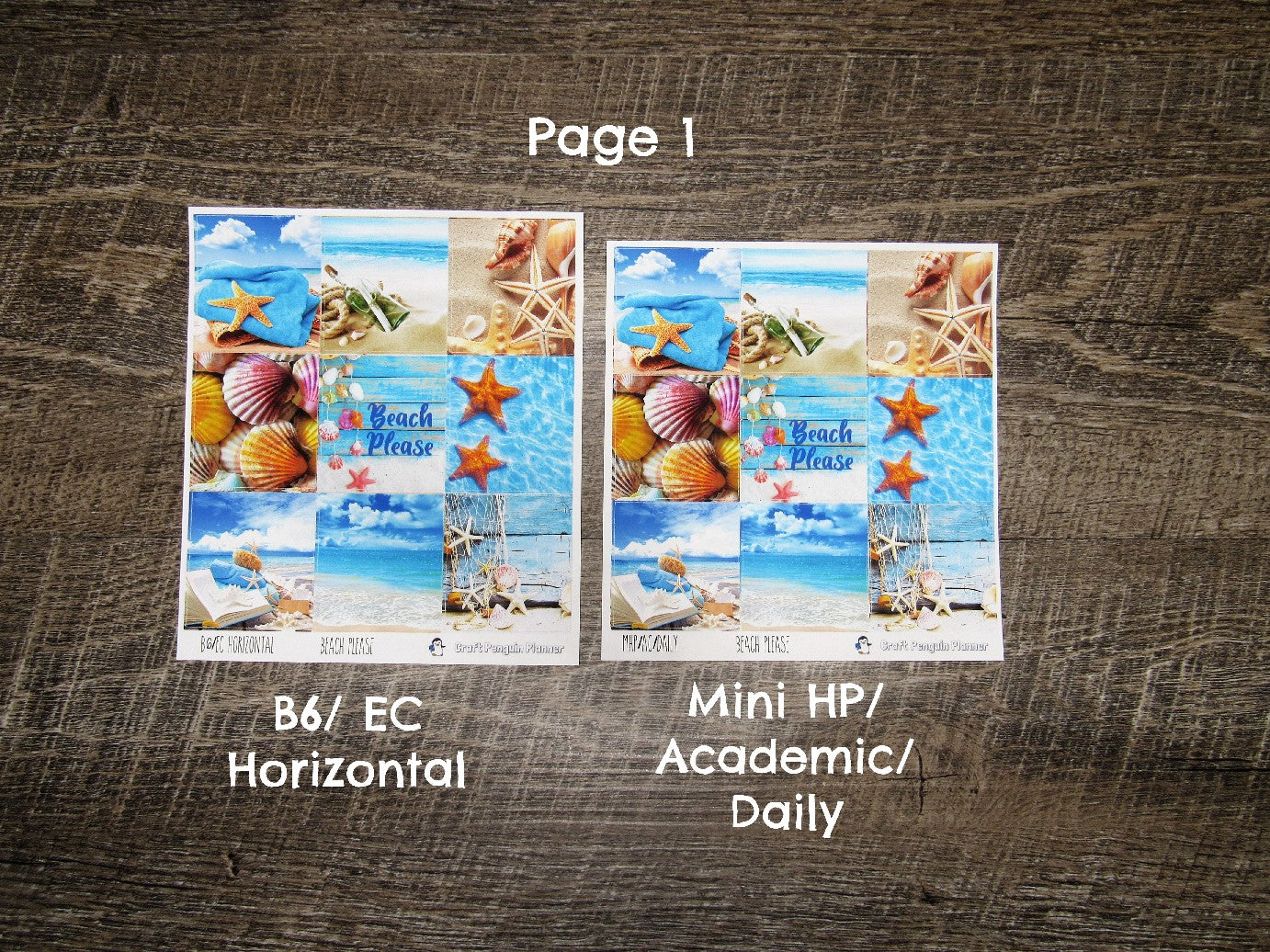 Beach Please Weekly, CHOOSE YOUR KIT