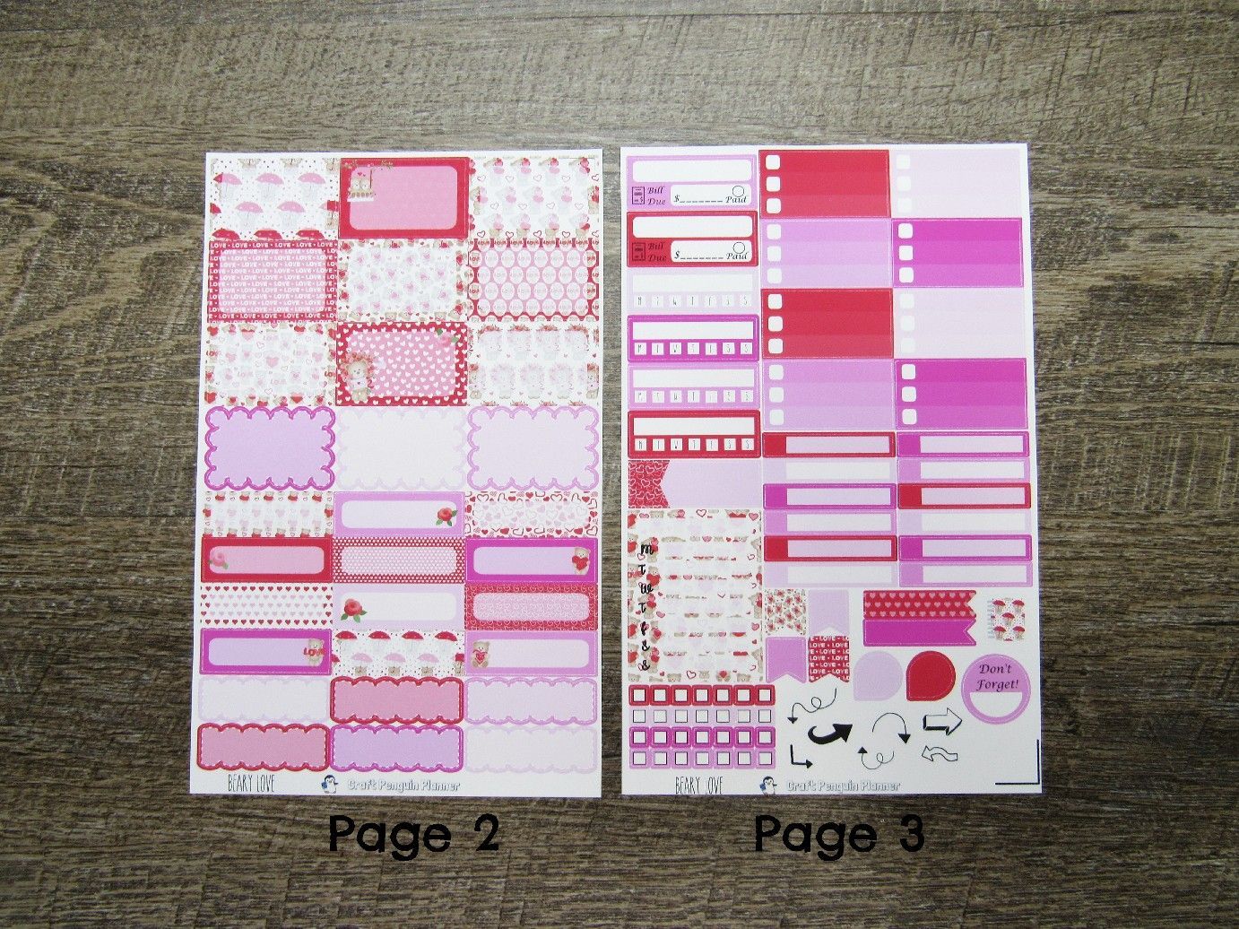 Beary Love Weekly, CHOOSE YOUR KIT