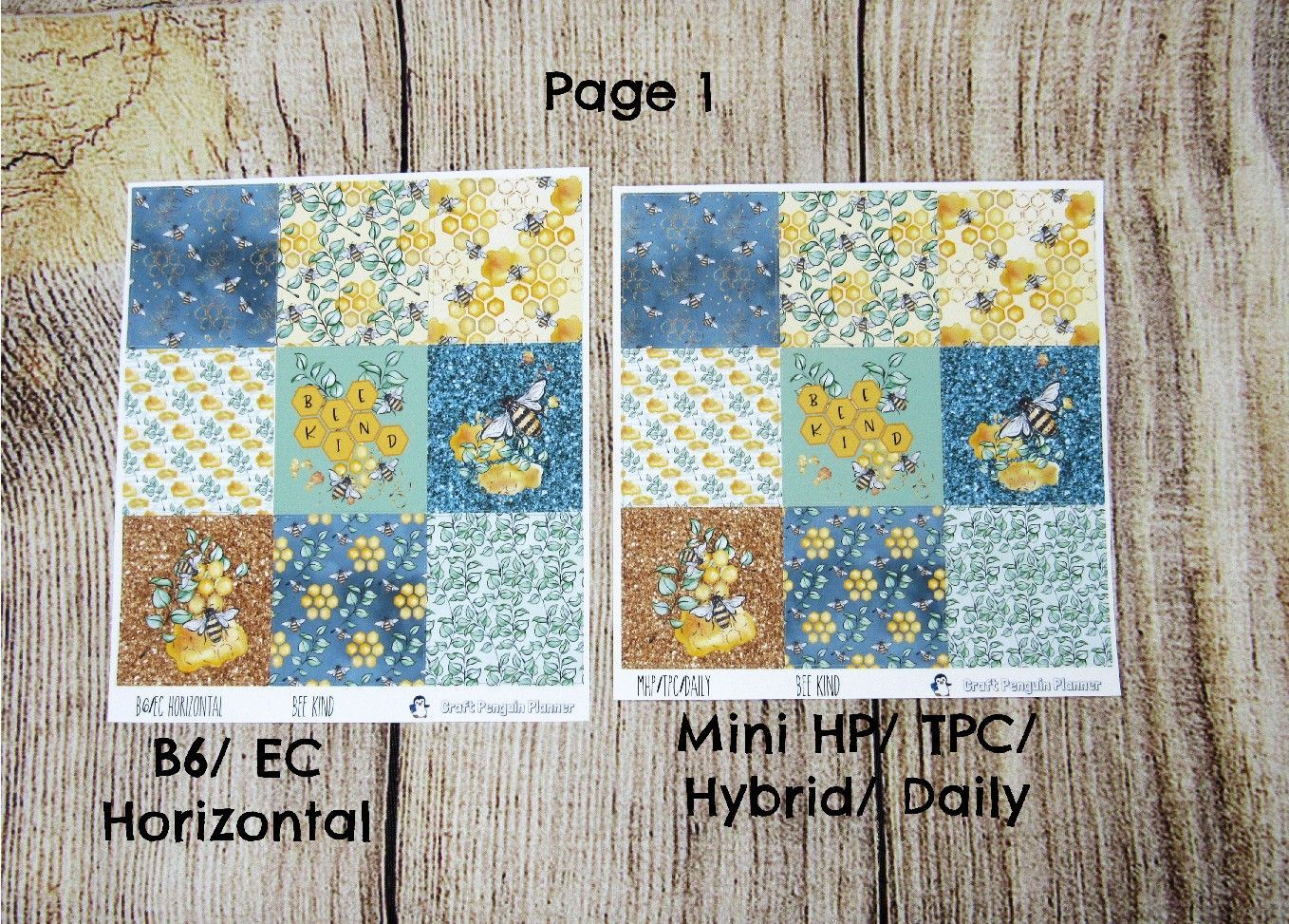 Bee Kind Weekly, CHOOSE YOUR KIT