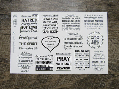 Bible Verse Stickers