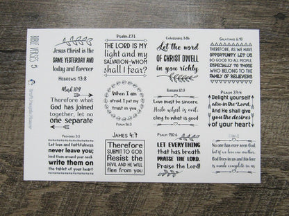 Bible Verse Stickers