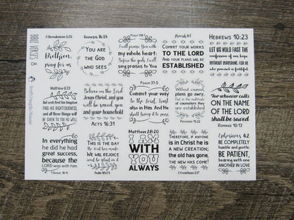 Bible Verse Stickers