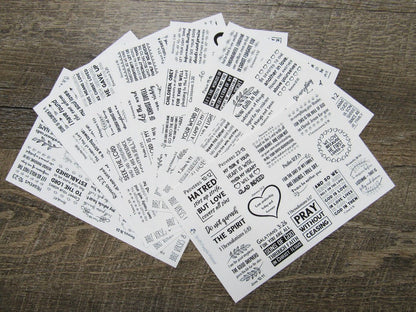 Bible Verse Stickers