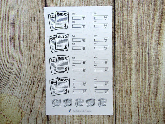 Bills Foldable Sticker