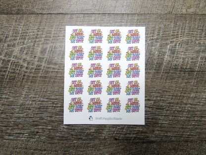 Bit of a Mess but Doin' My Best Stickers