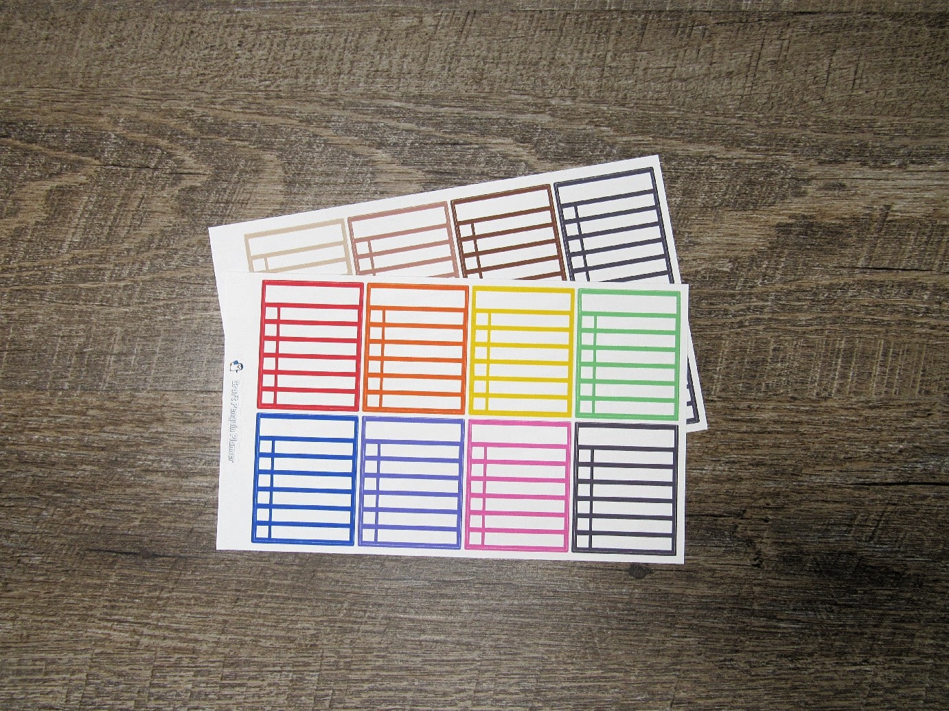 Blank Weekly Checklists