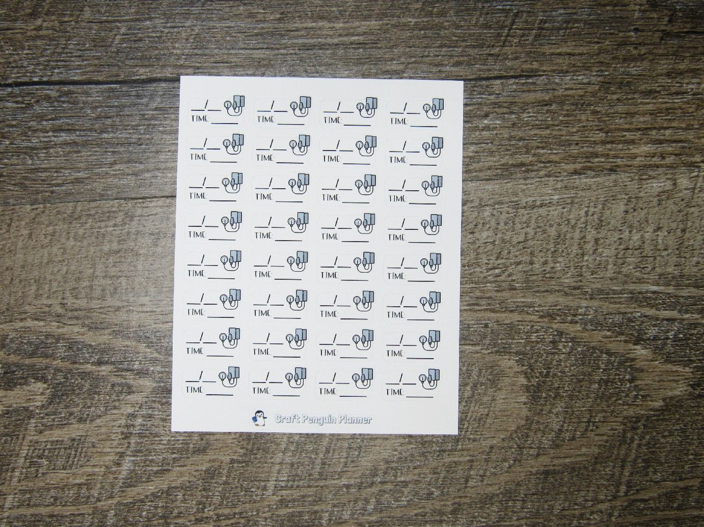 Blood Pressure Tracker Stickers