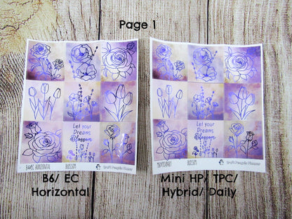 Blossom FOILED Weekly, CHOOSE YOUR KIT