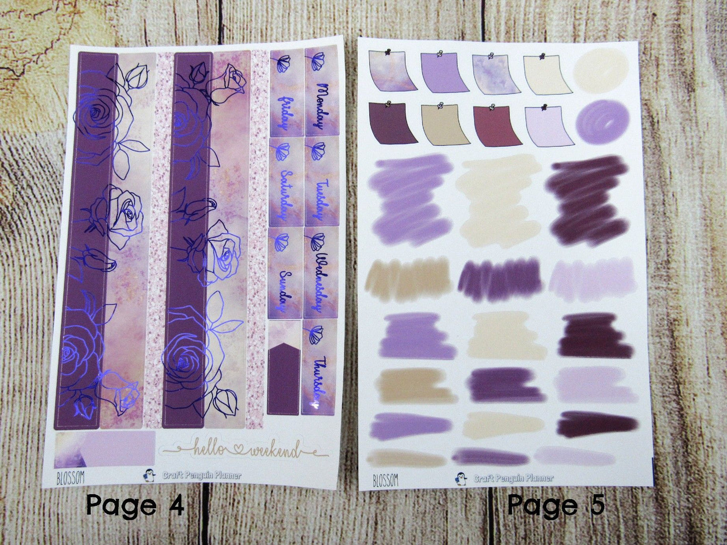 Blossom FOILED Weekly, CHOOSE YOUR KIT