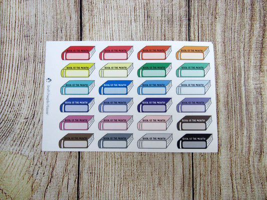 Book of the Month Sticker