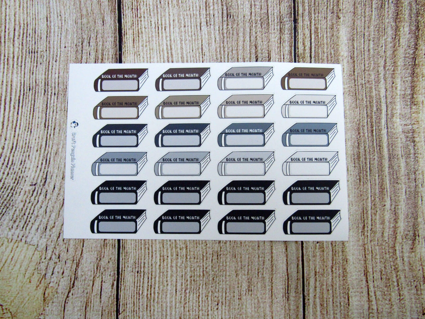 Book of the Month Sticker