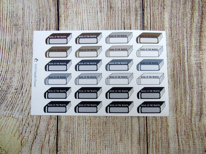 Book of the Month Sticker