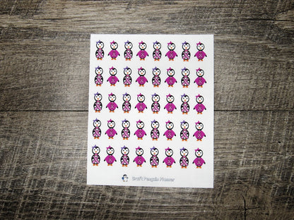 Breast Cancer Awareness Snowflake