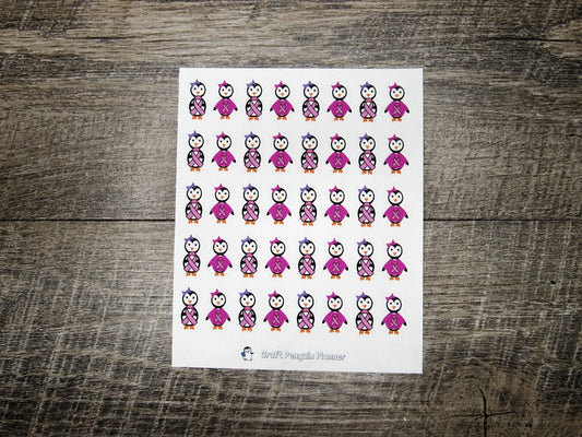 Breast Cancer Awareness Snowflake