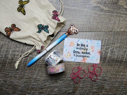 Butterfly Accessory Bag- Overstock