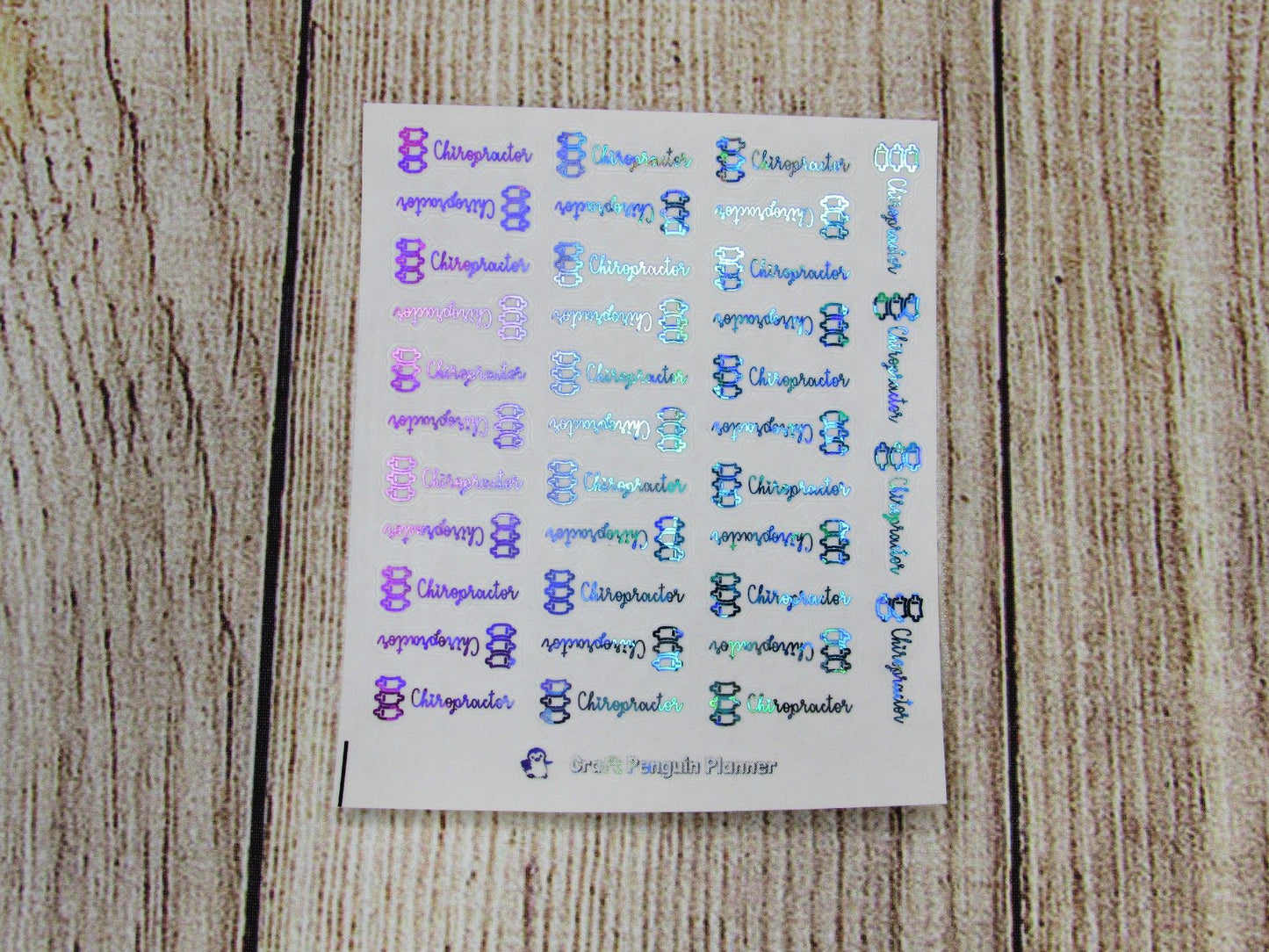 Chiropractor Sticker