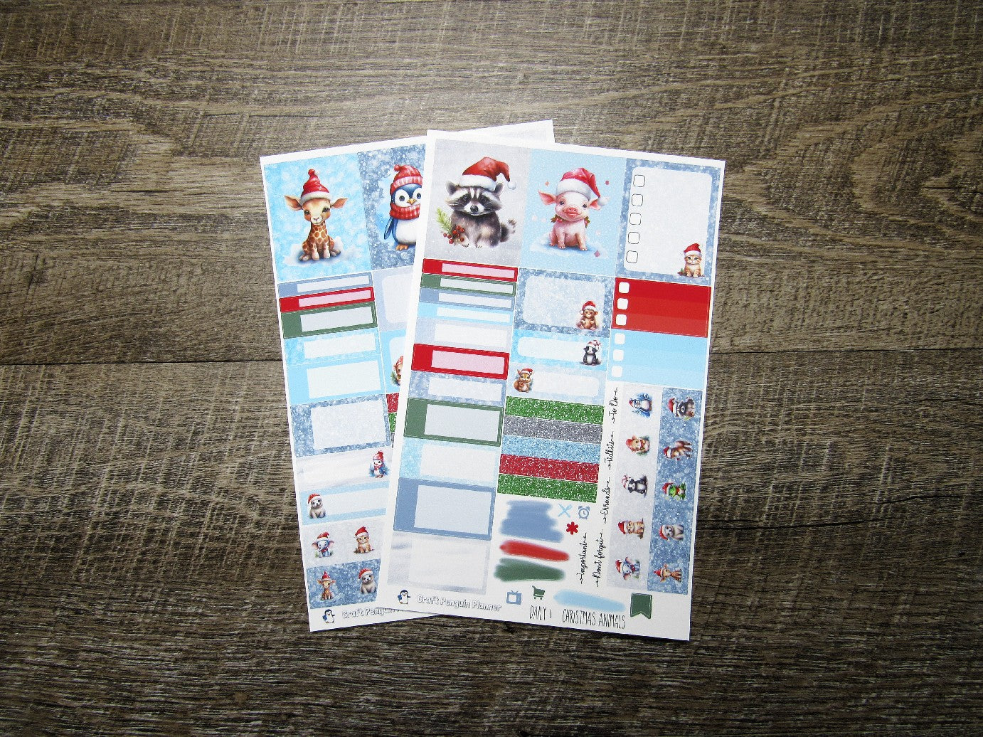 Christmas Animals DAILY kit