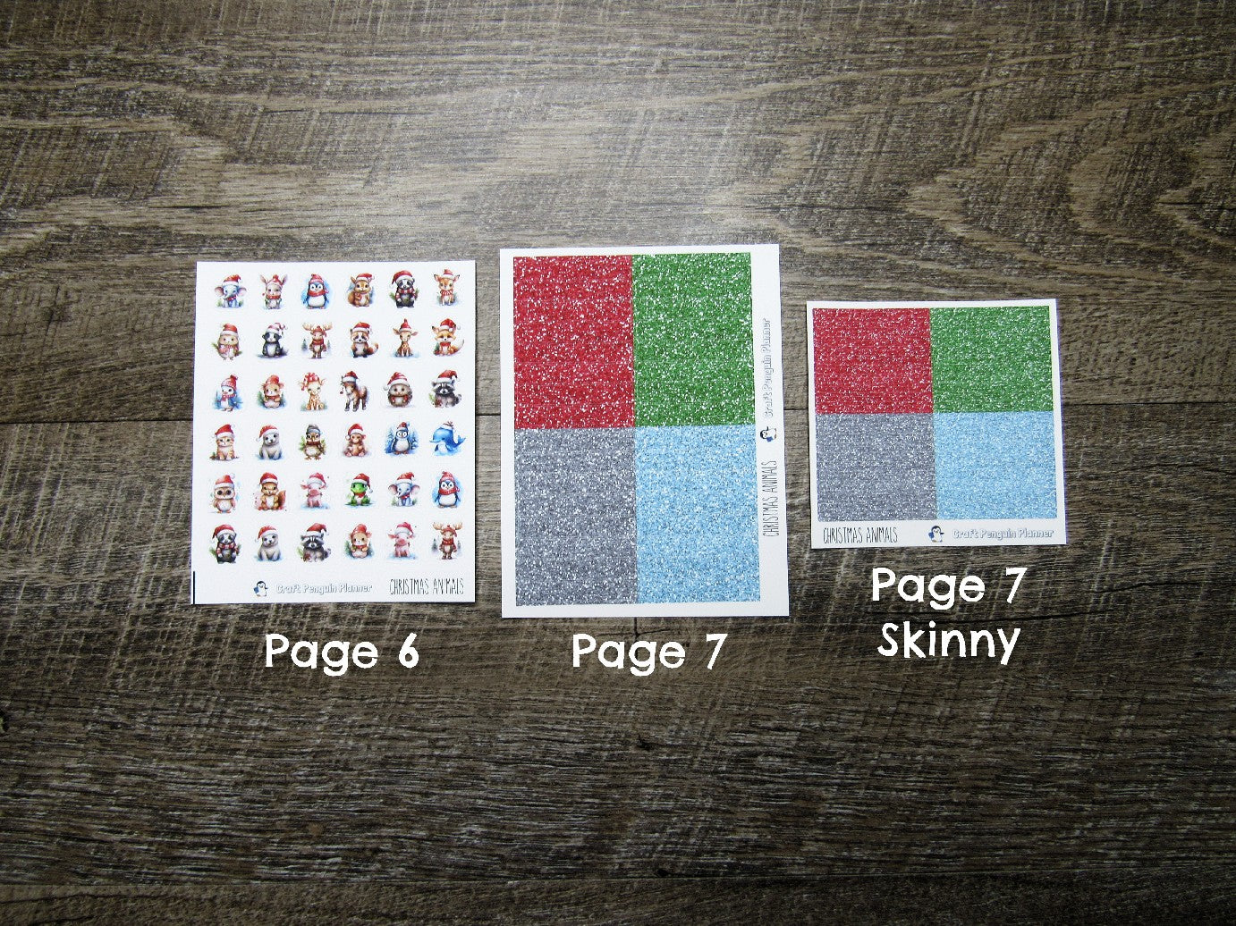 Christmas Animals Weekly, CHOOSE YOUR KIT