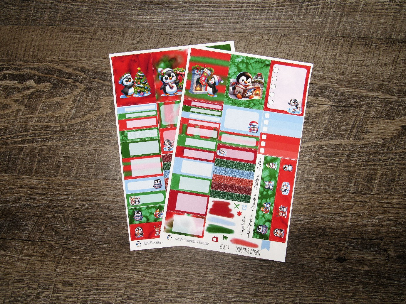 Christmas Penguin DAILY kit