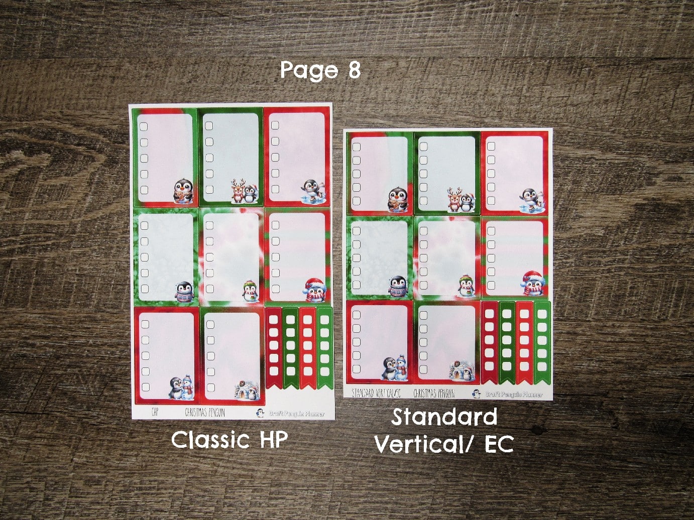 Christmas Penguin Weekly, CHOOSE YOUR KIT