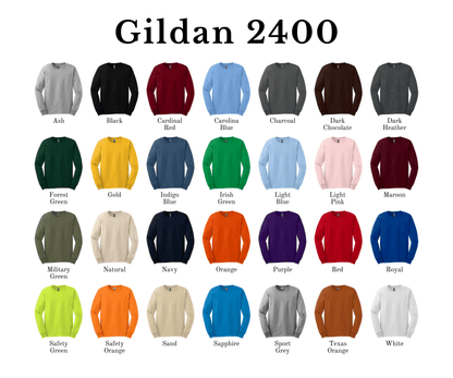 Custom ADULT LONG SLEEVE T-Shirt