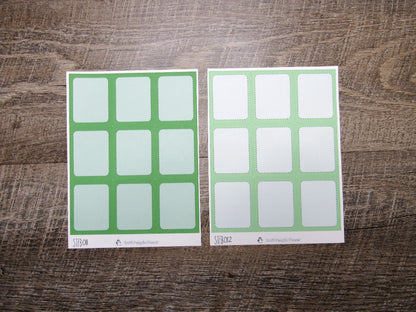 Standard Full Boxes- Individual Color Sheets- STFB001-STFB030