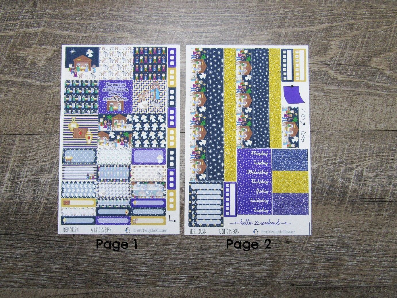 A Child is Born Weekly, HOBONICHI COUSIN