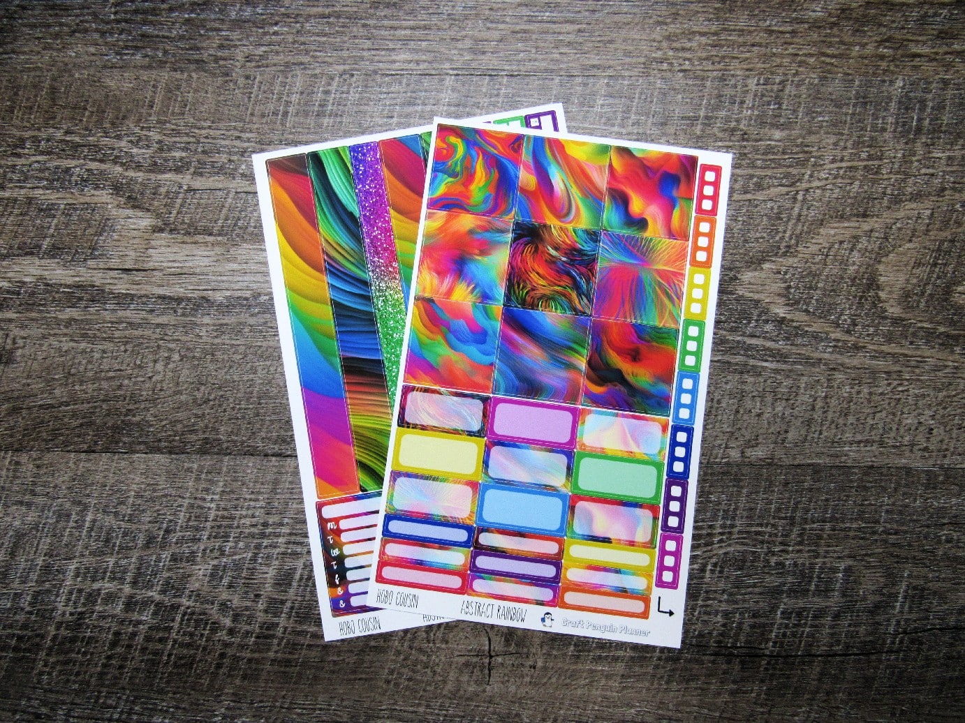 Abstract Rainbow Weekly, HOBONICHI COUSIN