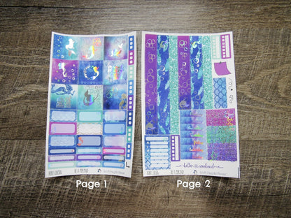 Be A Mermaid FOILED Weekly, HOBONICHI COUSIN