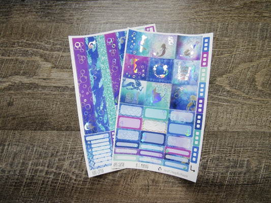 Be A Mermaid FOILED Weekly, HOBONICHI COUSIN