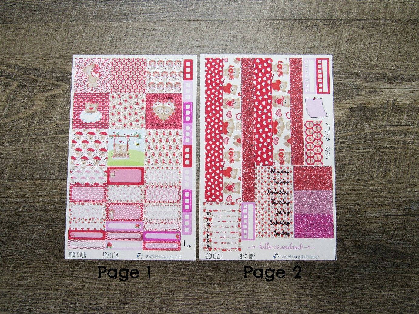 Beary Love Weekly, HOBONICHI COUSIN