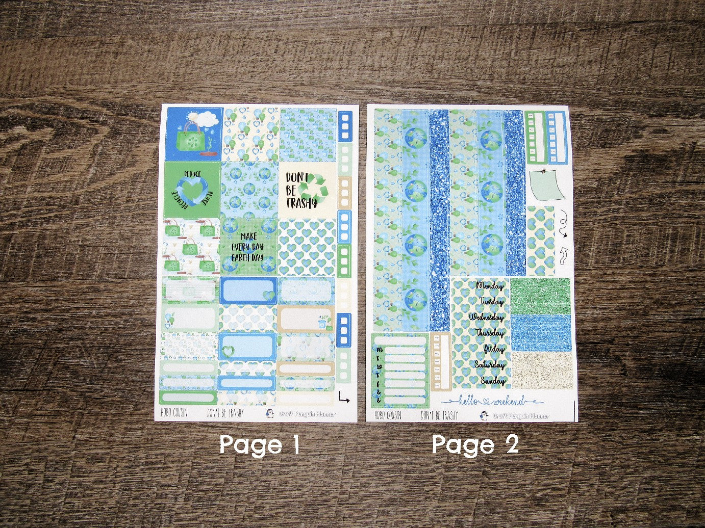 Don't Be Trashy Weekly, HOBONICHI COUSIN