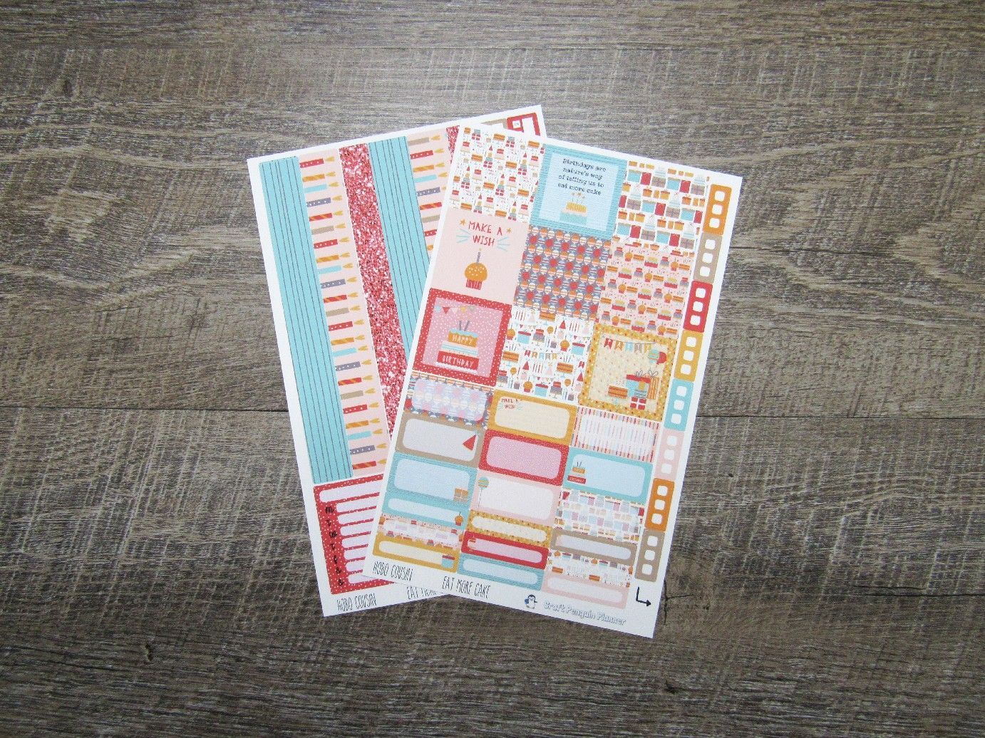 Eat More Cake Weekly, HOBONICHI COUSIN