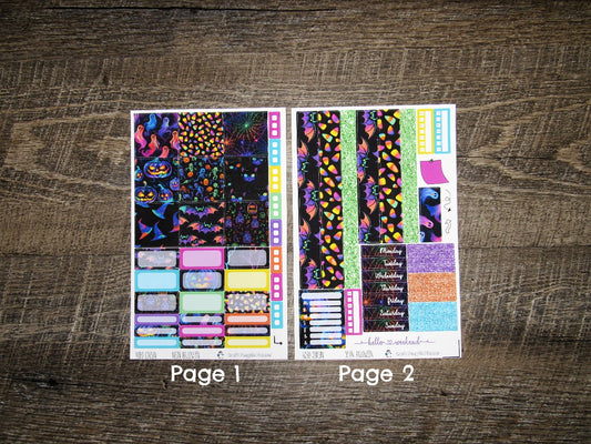 Neon Halloween Weekly, HOBONICHI COUSIN