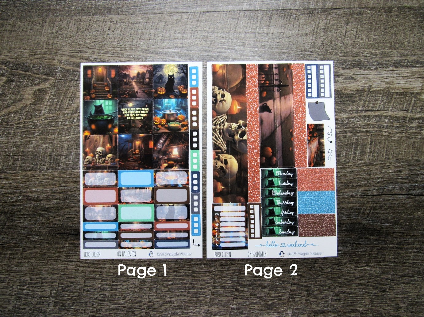 On Halloween Weekly, HOBONICHI COUSIN