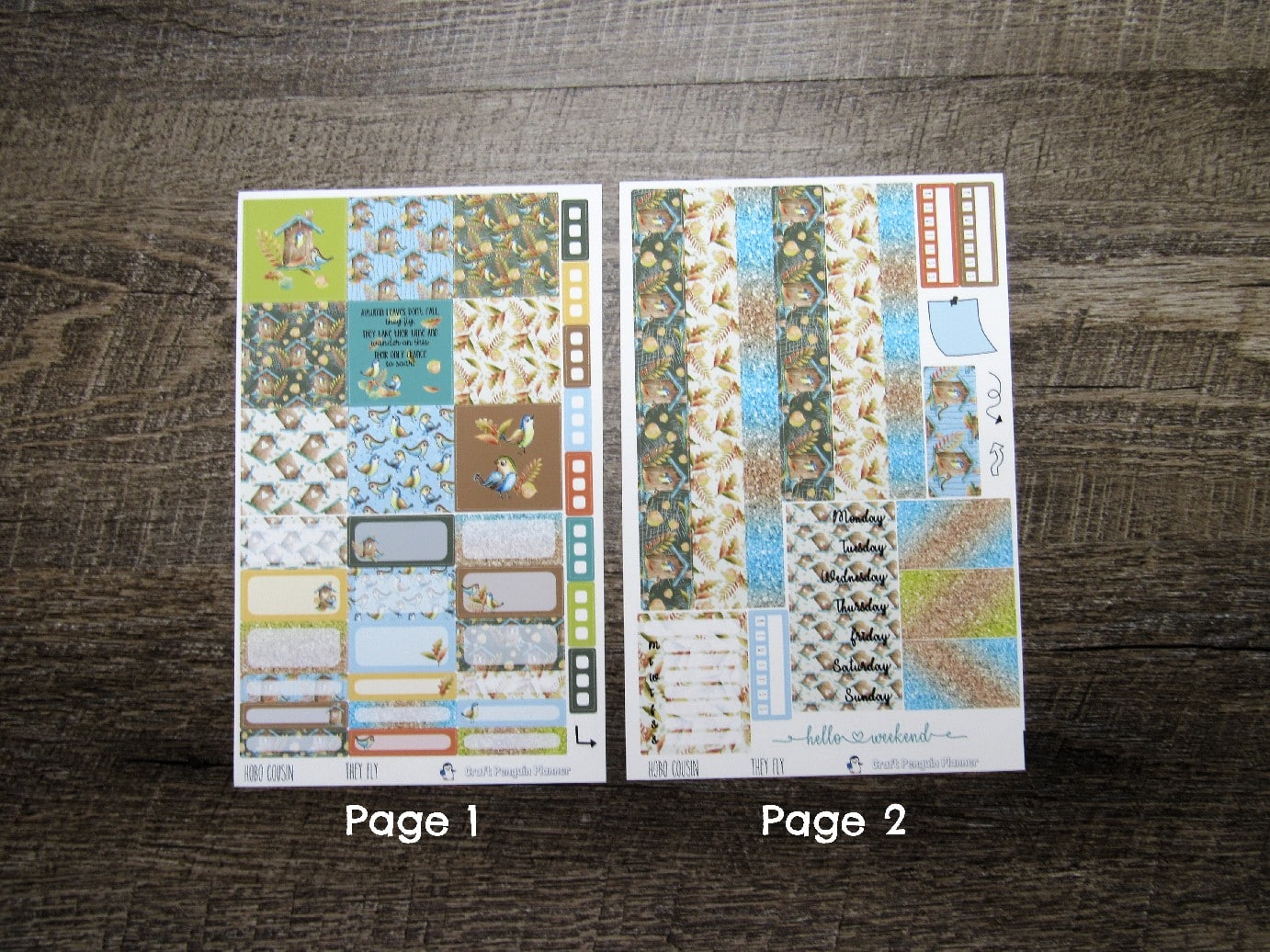 They Fly Weekly, HOBONICHI COUSIN