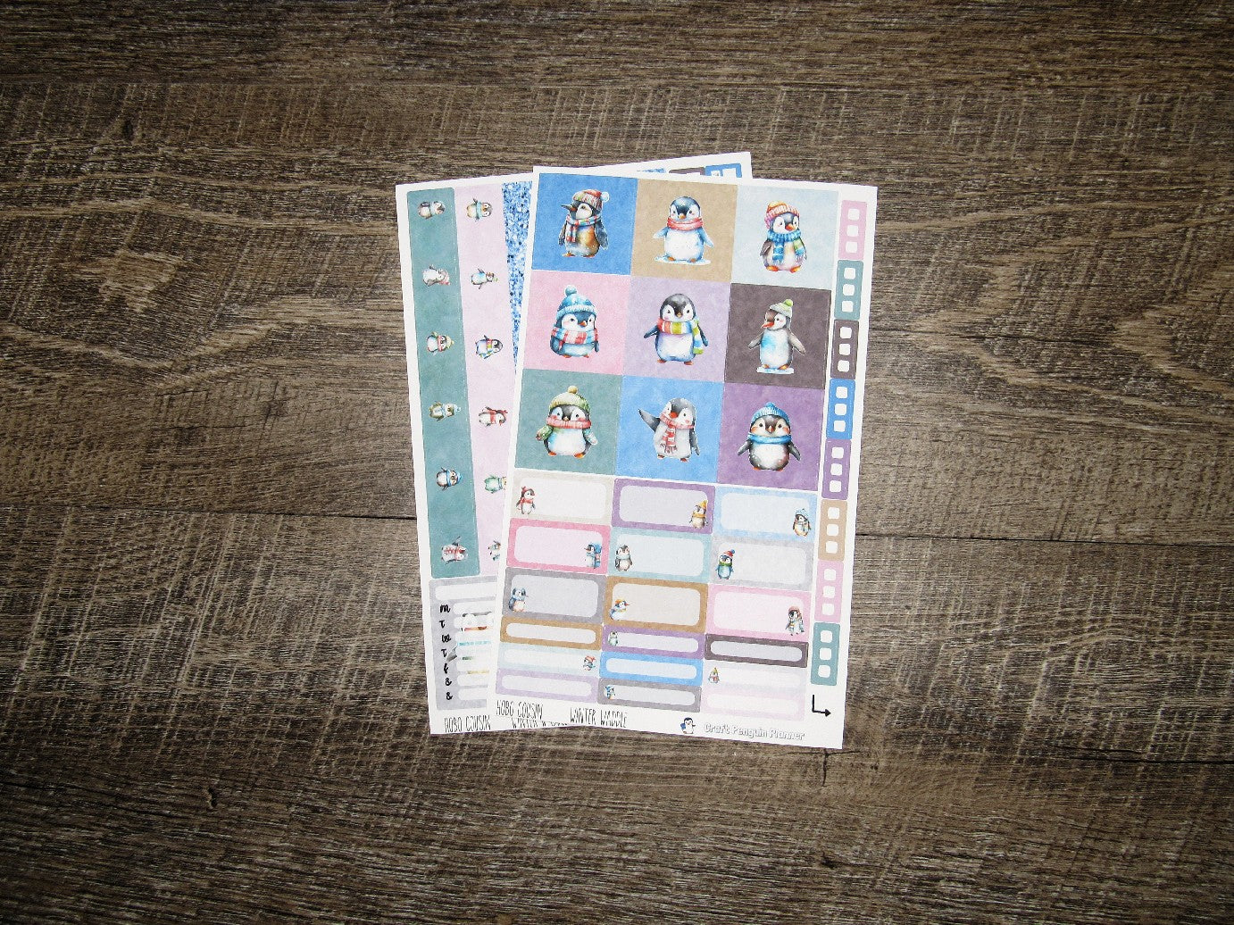 Winter Waddle Weekly, HOBONICHI COUSIN