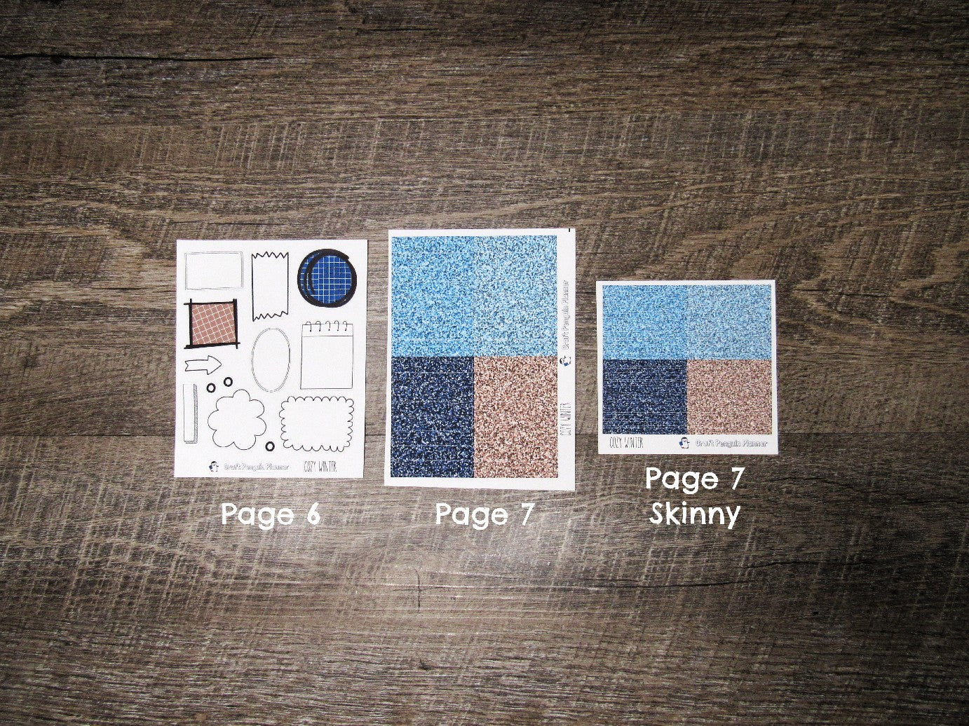 Cozy Winter Weekly, CHOOSE YOUR KIT