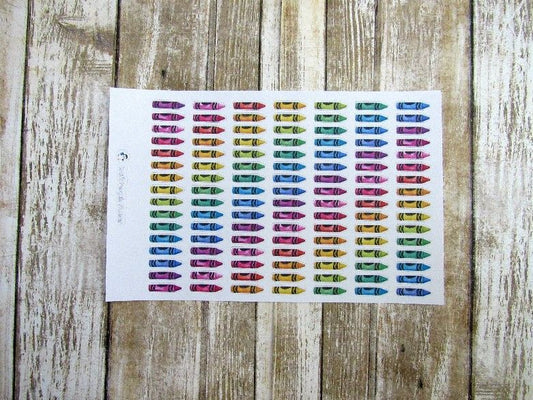 Crayon Stickers