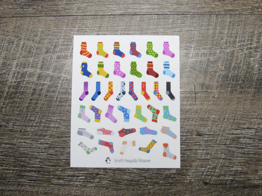 Crazy Sock Stickers