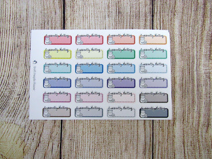 Currently Melting Sticker