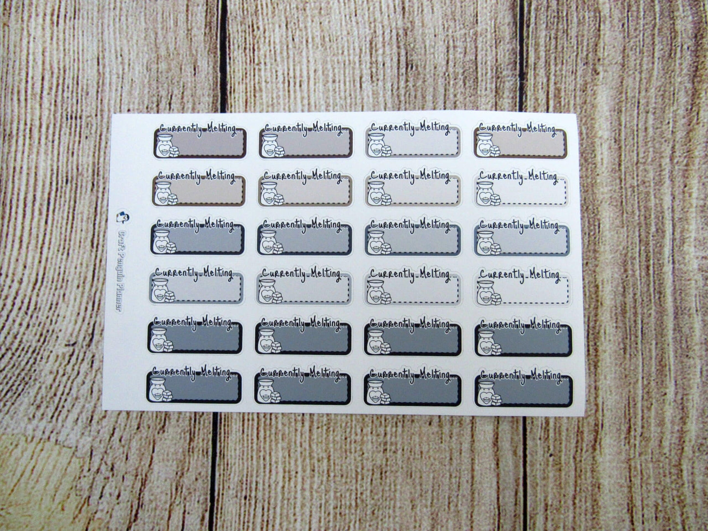 Currently Melting Sticker