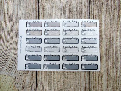 Currently Melting Sticker