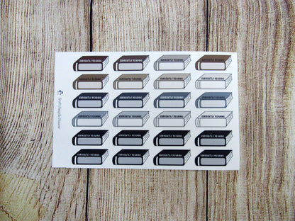 Currently Reading Book Hand Drawn Sticker