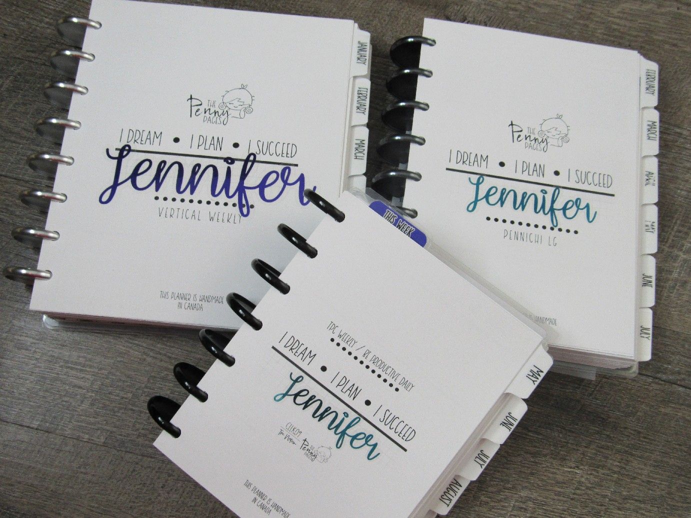 Custom Foiled Name Script Sticker