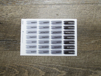 Brush Stroke Date Covers- DC001- DC007
