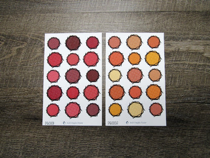 Doodle Grid Octagons- DGO001-DGO010