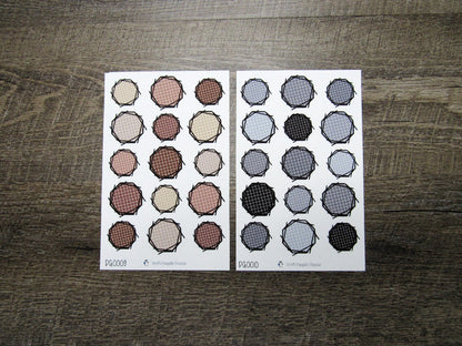 Doodle Grid Octagons- DGO001-DGO010