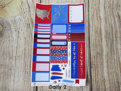 Sweet Land of Liberty FOILED DAILY kit