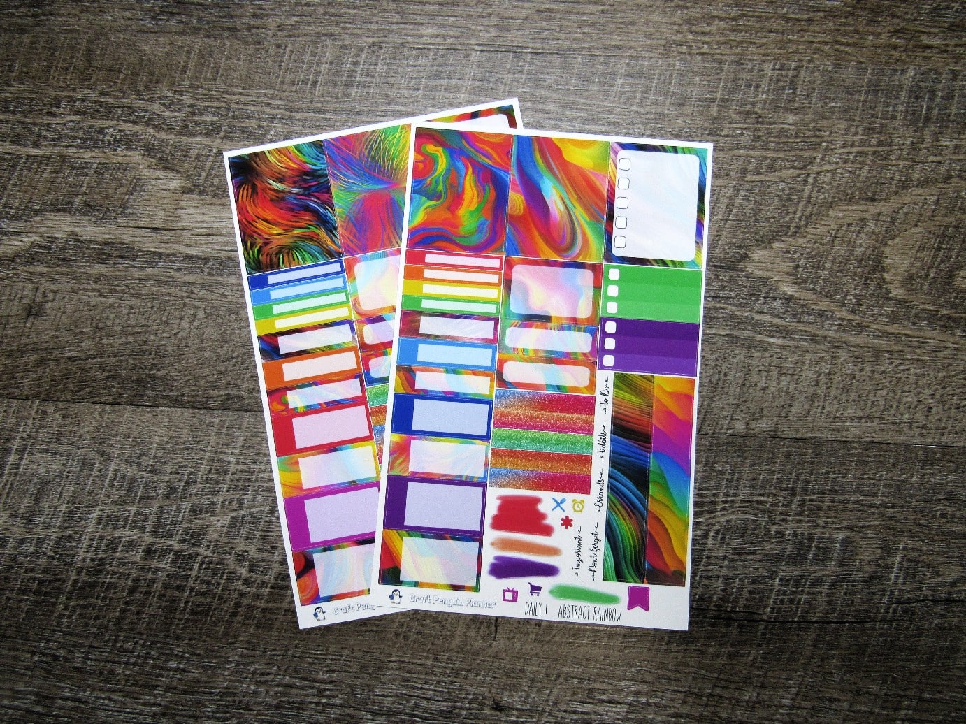 Abstract Rainbow DAILY kit